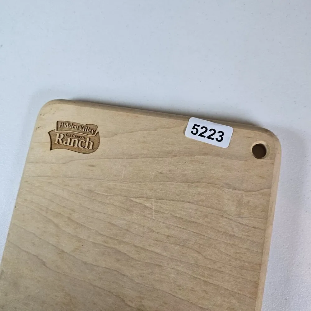 Hidden Valley Cutting Board Wood‎ 9x9
